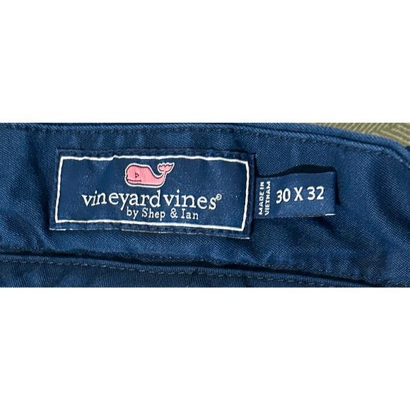 Vineyard Vines by Shep & Ian Men’s Blue Khaki Pants Sz 30x32 - Picture 4 of 8